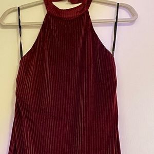 Open back slit on the bottom velvet brand-new